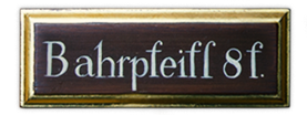 Bahrpfeiff 8‘