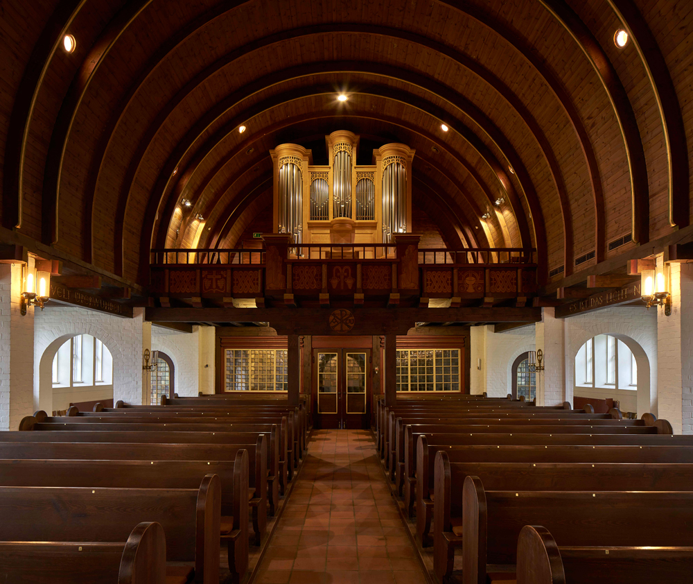 St. LukasKirche in Fuhlsbüttel Orgelstadt Hamburg